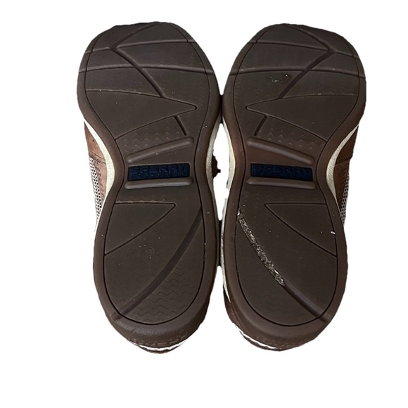 Sperry Top-Sider Intrepid 9774811 Women’s Boat Shoes 6.5M Tan Brown Leather - Picture 8 of 10